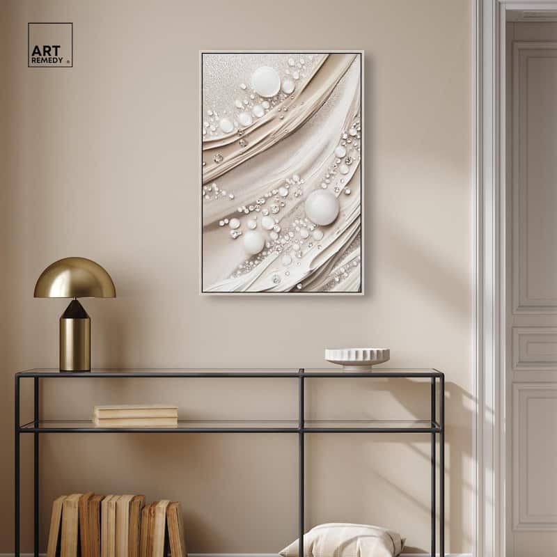 Viscous Veils IV Canvas by Art Remedy