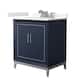 Option Dark Blue / Giotto Quartz Top / Brushed Nickel
