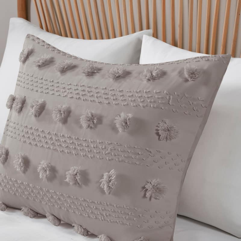 Intelligent Design Vera Clip Jacquard Comforter Set