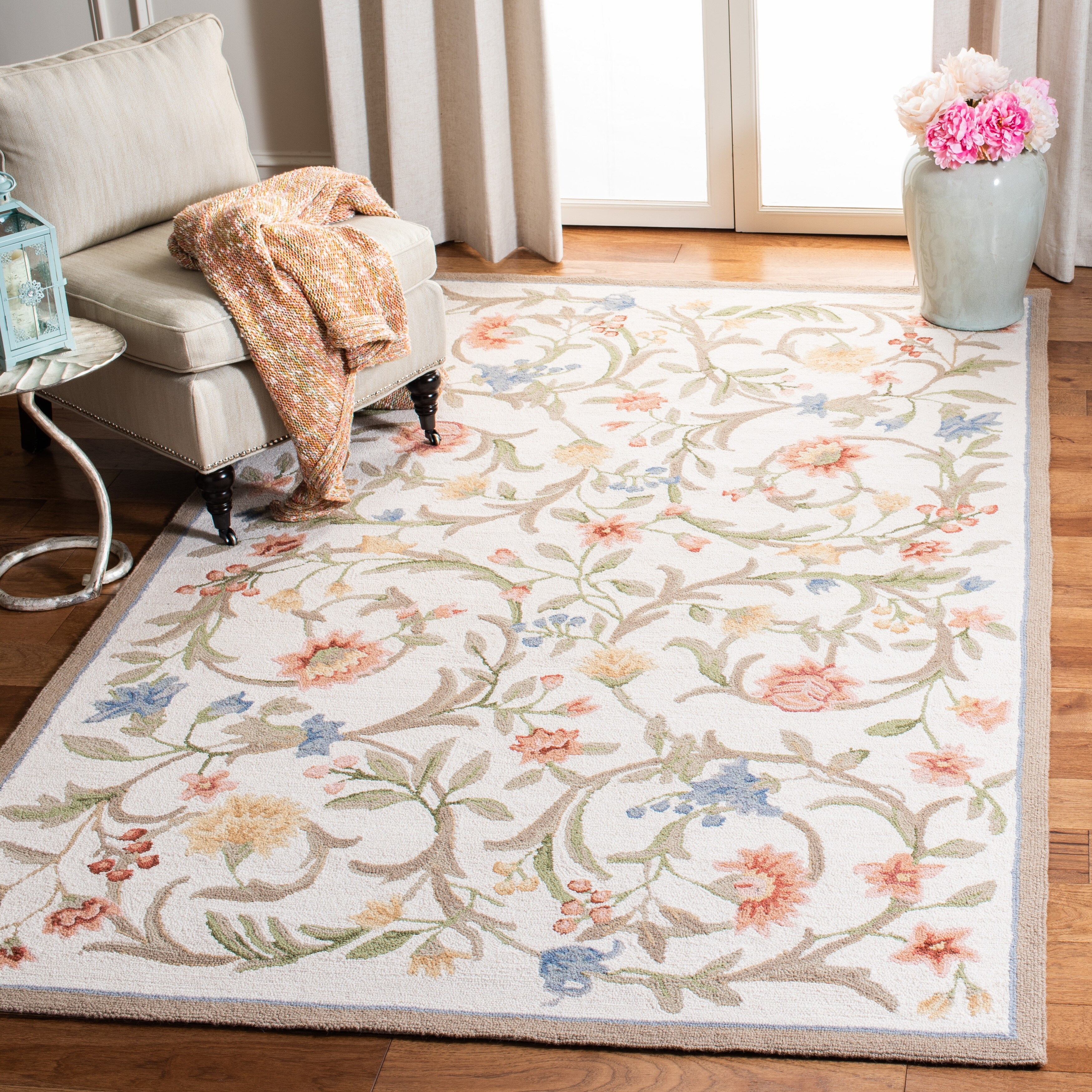Shop Safavieh Hand Hooked Chelsea Hali Country Scrolls Wool Rug On Sale Overstock 6962294