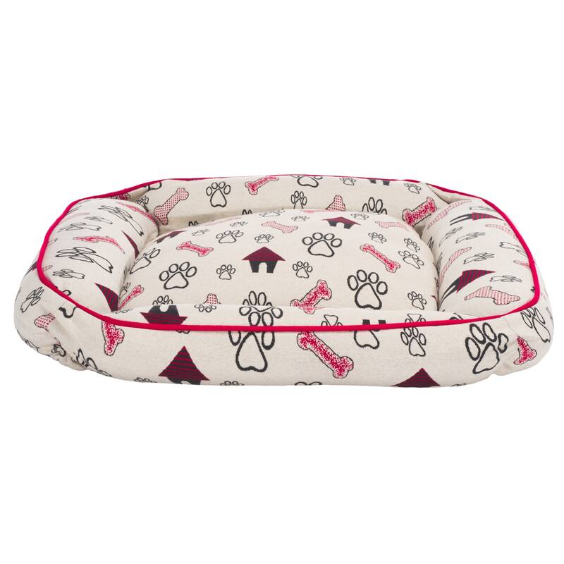 SAFAVIEH Pet Collection Genji Dog Bed