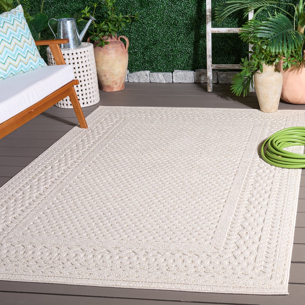 SAFAVIEH Global Annelee Indoor/Outdoor Washable Backyard Patio Rug