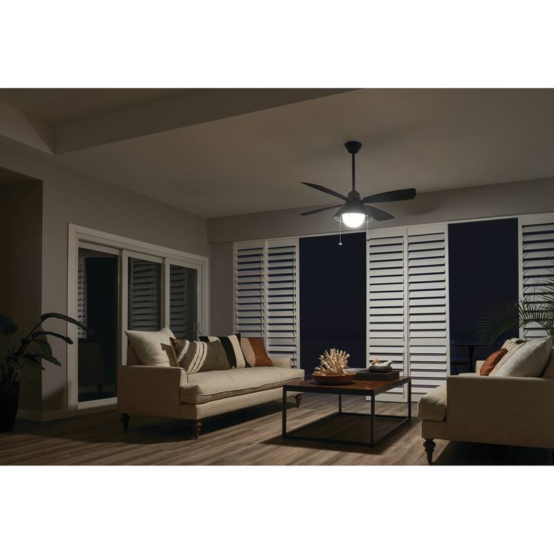 Kichler Seaside 54" 4 Blade LED Ceiling Fan