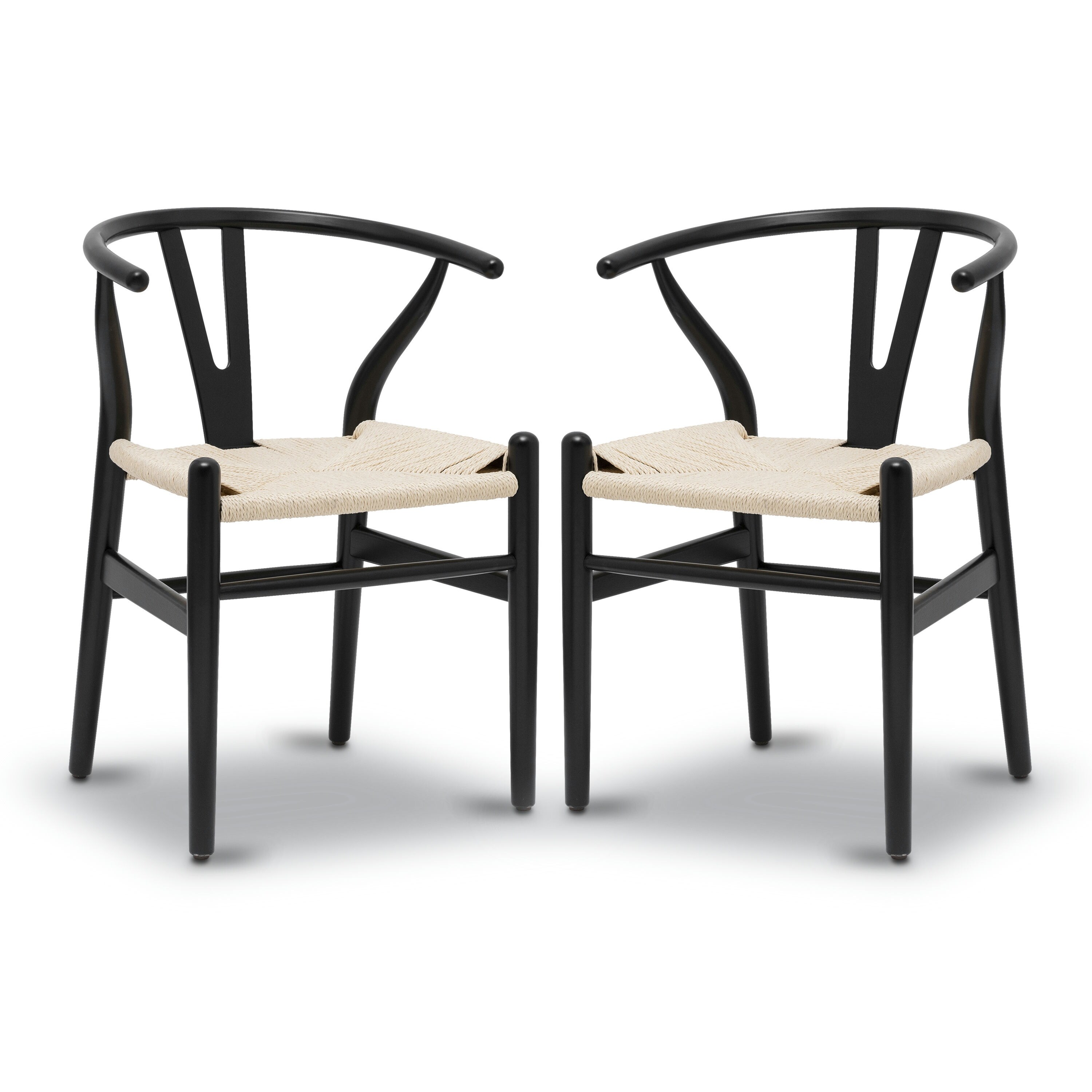 Poly and bark weave chair hot sale natural
