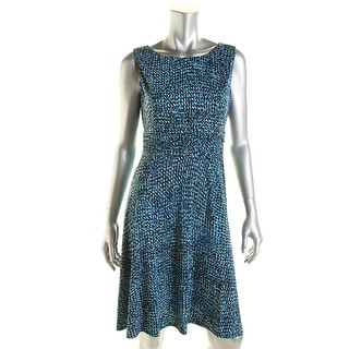 Adrianna Papell Cross Back Bead Embellished Blouson Dress - 15788878 ...