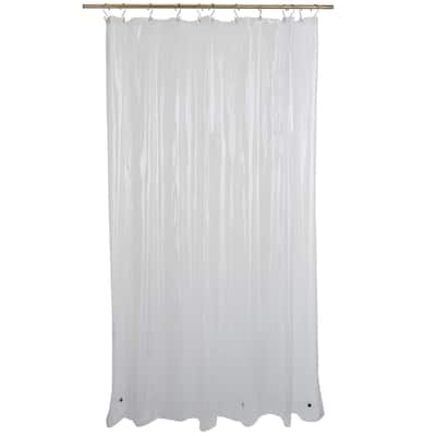 Bath Bliss Sanitized PVC Super Clear Shower Liner