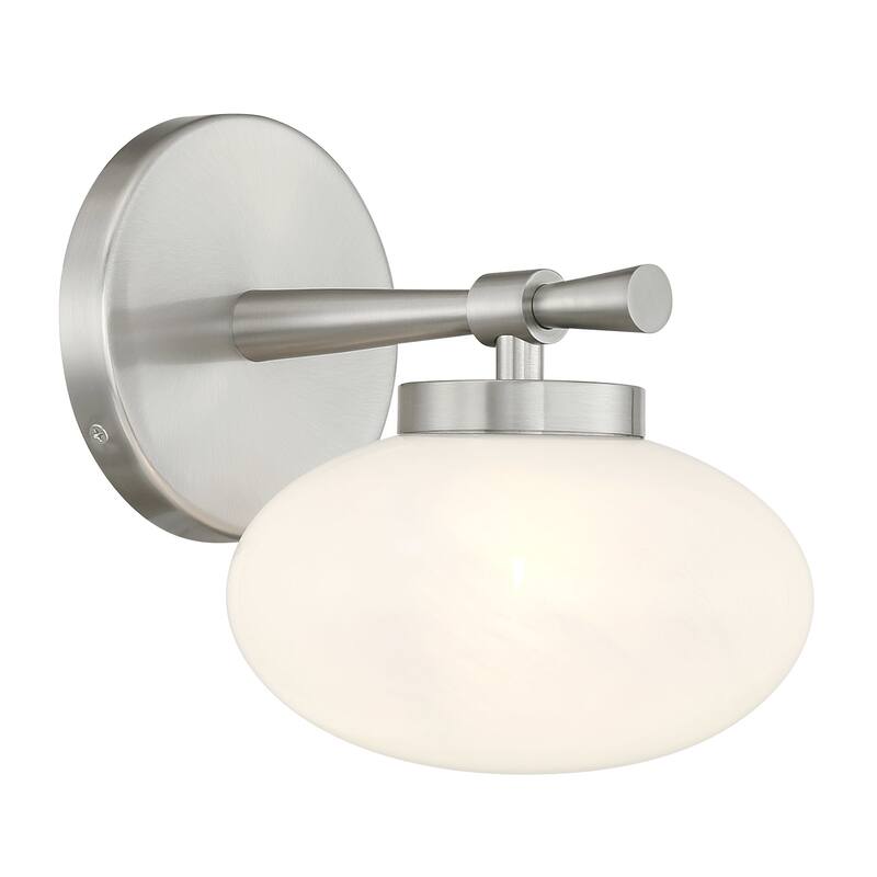 Savoy House 9-1050-1 Barrow 8" Tall Bathroom Sconce