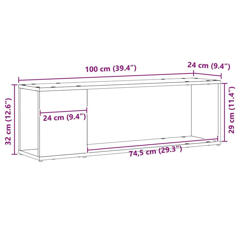 vidaXL Book Cabinet Room Divider High gloss white Engineered wood