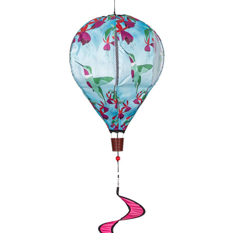 55" Hummingbird Feeding Animated Balloon Spinner
