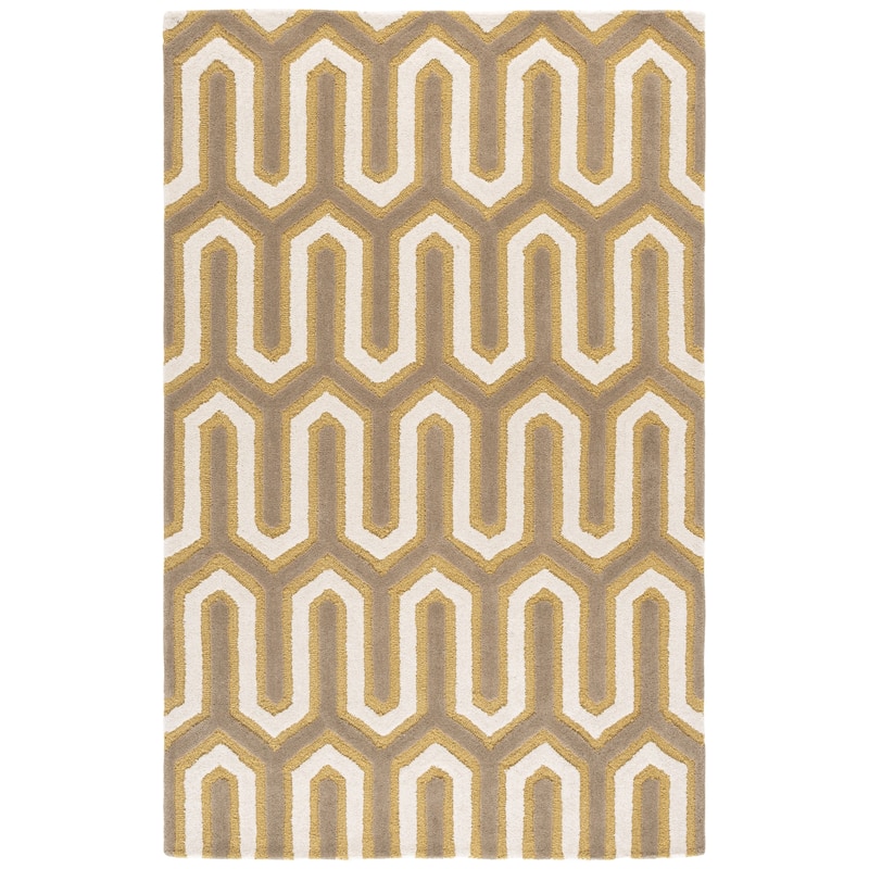 SAFAVIEH, Handmade Cambridge Faiza Modern Moroccan Wool Rug