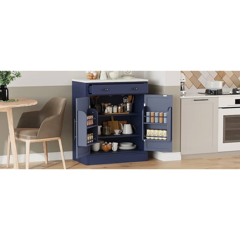 Modern Freestanding Kitchen Pantry