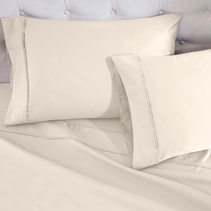 Blue Nile Mills Egyptian Cotton 1100 Thread Count Eco-Friendly Solid Sheet Set
