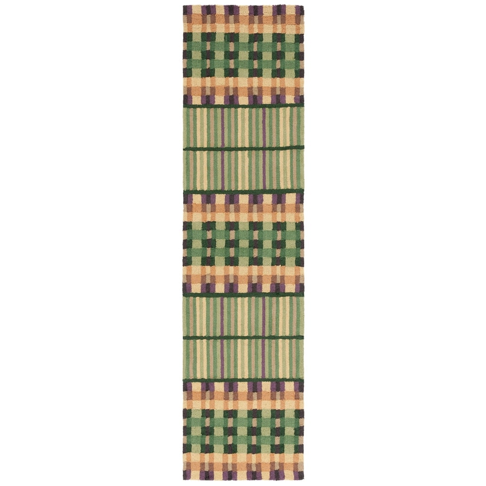 SAFAVIEH Handmade Metro Needa French Country Wool Rug