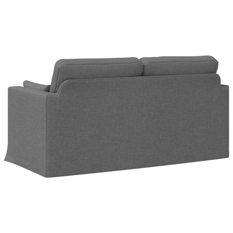 vidaXL Sofa Dark Grey in Fabric