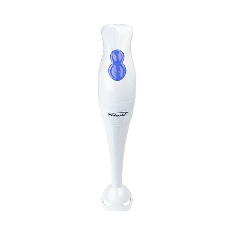 Brentwood HB-31 2-Speed Hand Blender Blends for purees and crushes
