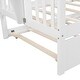 preview thumbnail 27 of 72, Elegant Design Daybed with Trundle Bed, Wooden Sofa Bed for Bedroom Living Room, Wood Platform Bed Frame for Kids Teens Guests