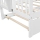 preview thumbnail 47 of 72, Wooden Daybed with Trundle, Sofa Bed for Bedroom Living Room