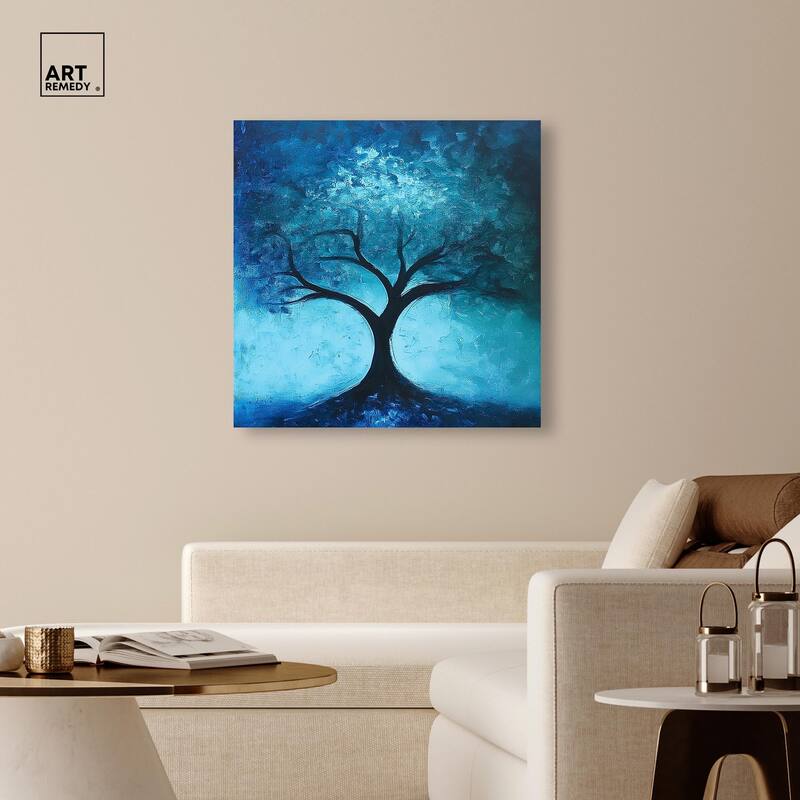 Tree of Opposites III Canvas by Art Remedy, Gallery Wrapped