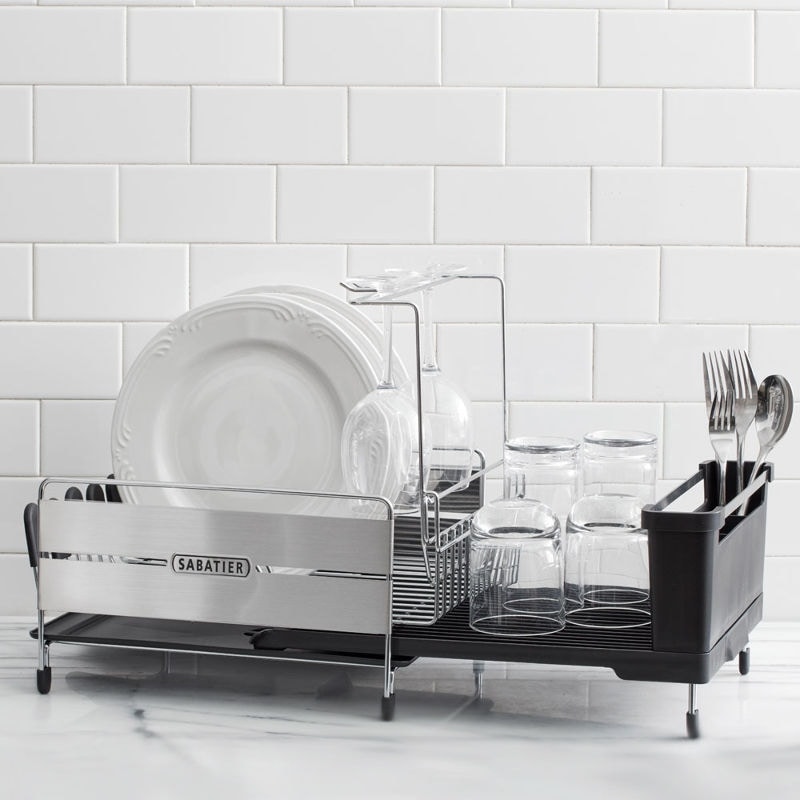 Sabatier Expandable Dish Rack - Bed Bath & Beyond - 33771816