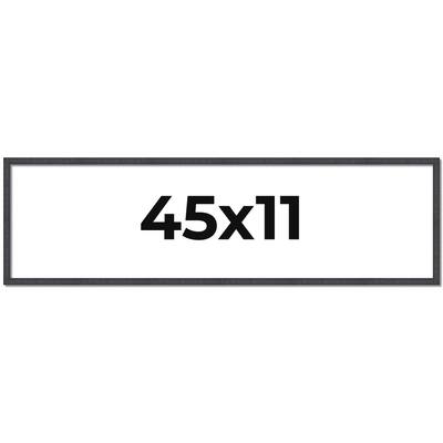 45x11 Frame Brown Solid Wood Picture Frame - Complete Modern Photo