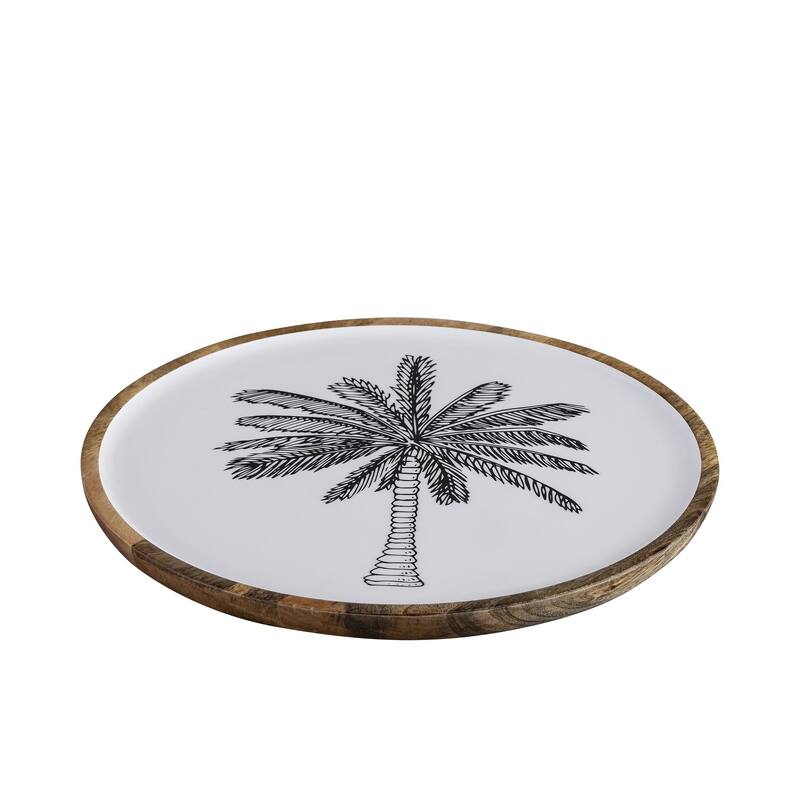 Mango Natural Wood Plate
