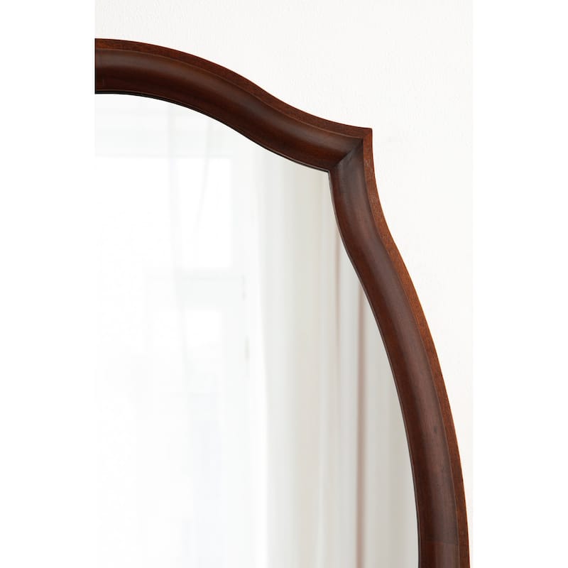 Kate and Laurel Hatherleigh Scallop Wall Mirror