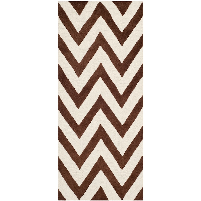SAFAVIEH Handmade Cambridge Hicran Modern Moroccan Wool Rug