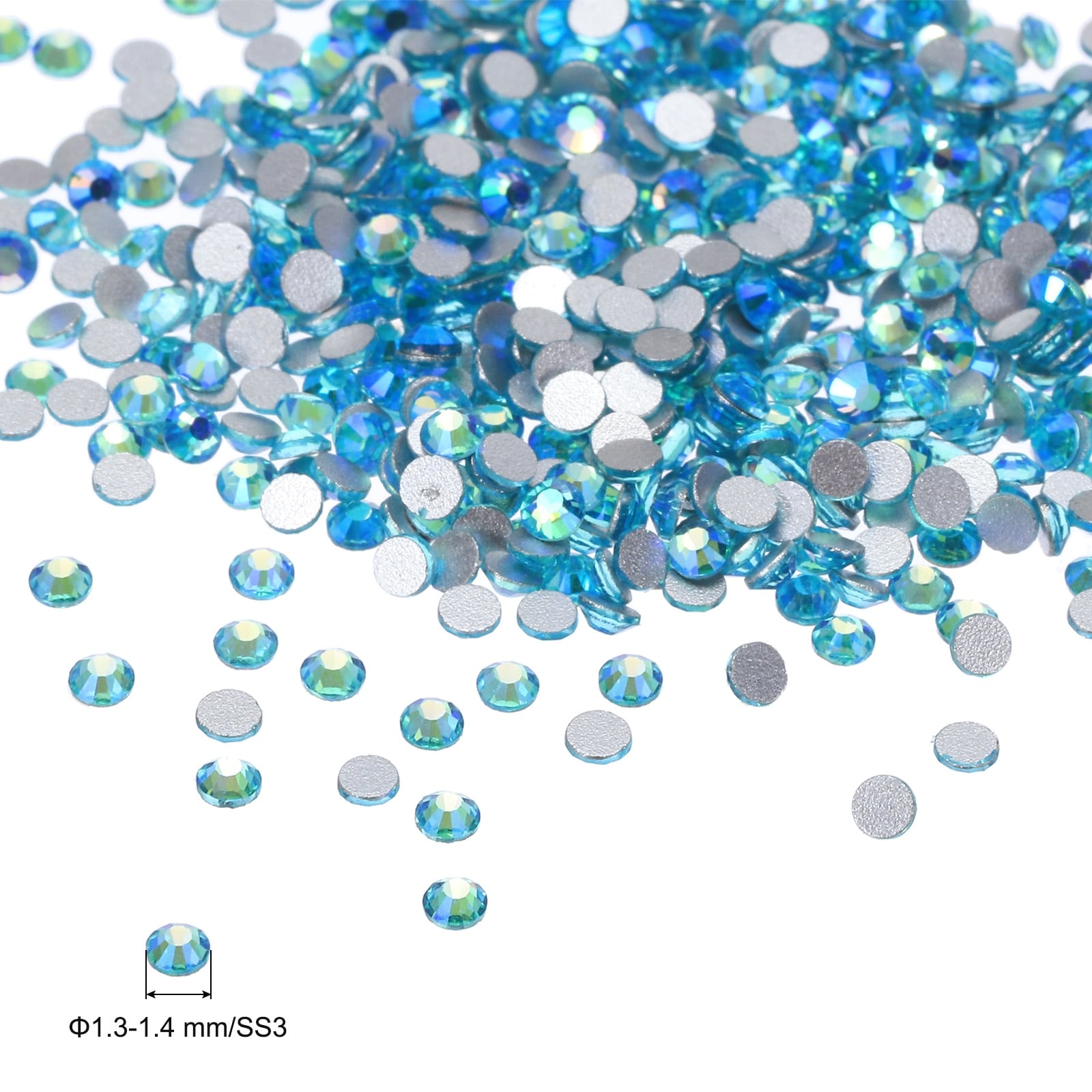 Glass Diamante Rhinestone, Man Made Gems