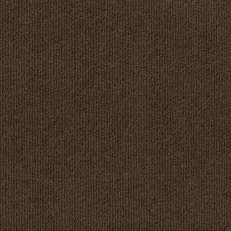 Foss Floors Edge 24"x24" Peel and Stick Indoor/Outdoor Carpet Tiles 15/Box - Mocha - 24" x 24"
