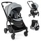 preview thumbnail 2 of 16, Babyjoy Baby Stroller Foldable Infant Pram Stroller with Reclining - See Details Grey