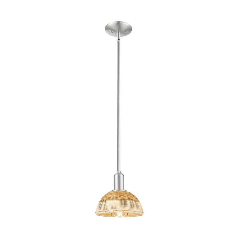 Innovations Lighting 716-1S-10-8 Natural Ballston Dome Pendant Natural