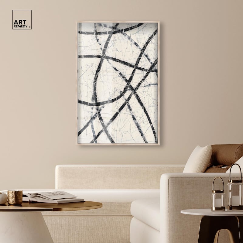 Intersecting Lines II Shadowbox by Art Remedy