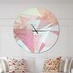 preview thumbnail 8 of 7, Designart 'Vintage Triangular' Oversized Farmhouse Wall CLock 36 in. wide x 36 in. high
