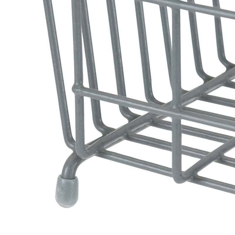 Kitchen Details Grey Over-the-sink Dish Rack - 19.92" x 7.99" x 5.12"