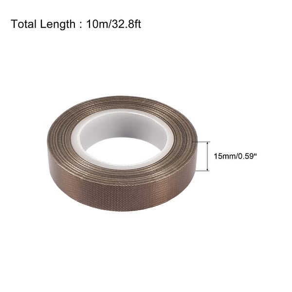 15mm PTFE Tape for Vacuum,Hand and Impulse Sealers High Temperature 10m