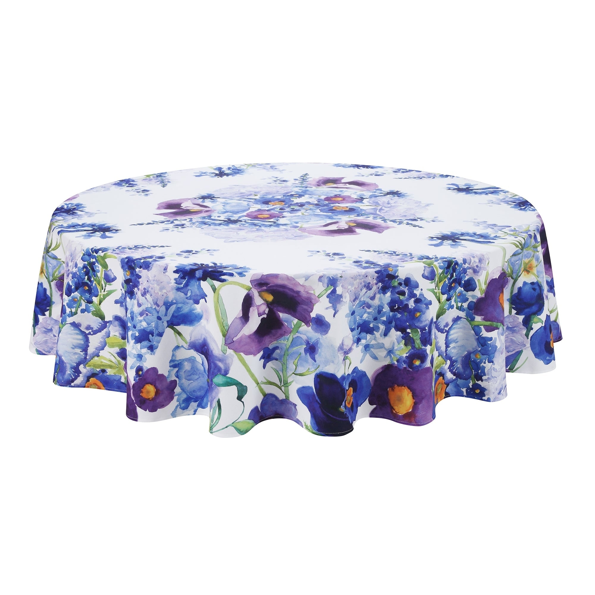 Laural Home Wild Garden 70 in Round Tablecloth