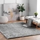 preview thumbnail 15 of 43, Nuloom Cloud Shag Area Rug 2'6" x 8' - Grey