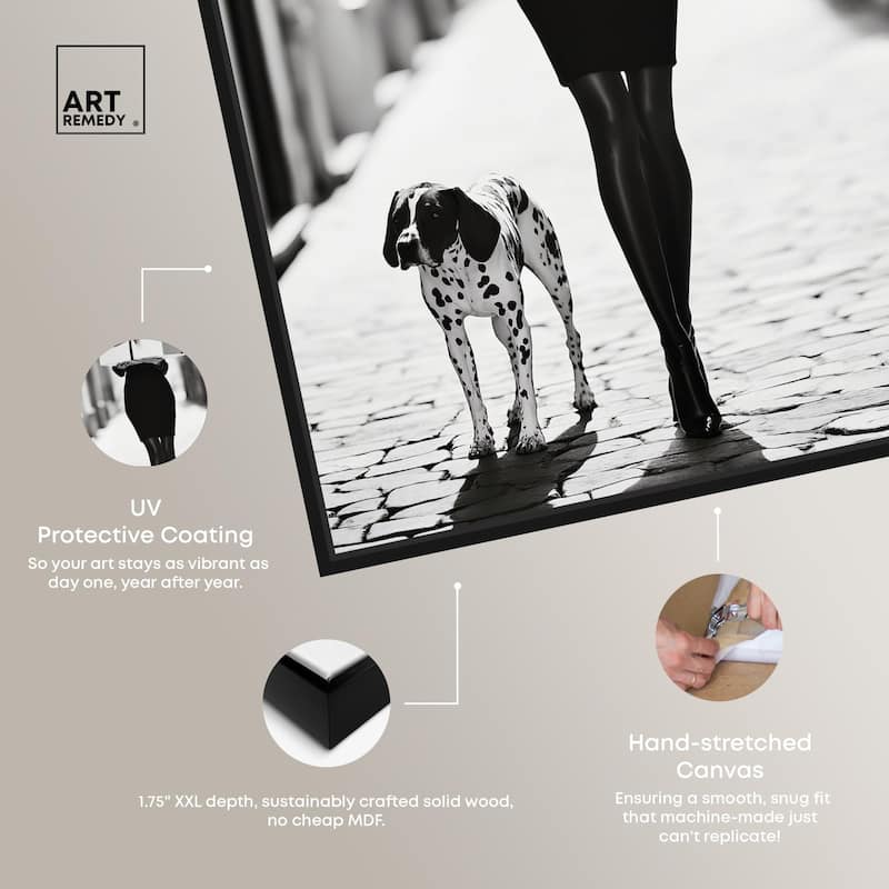 City Dalmatian II Canvas by Art Remedy