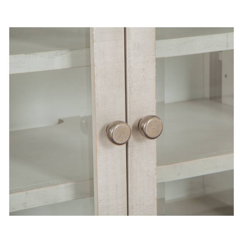 Magnussen Home Newport Alabaster Small Console - W x D x H