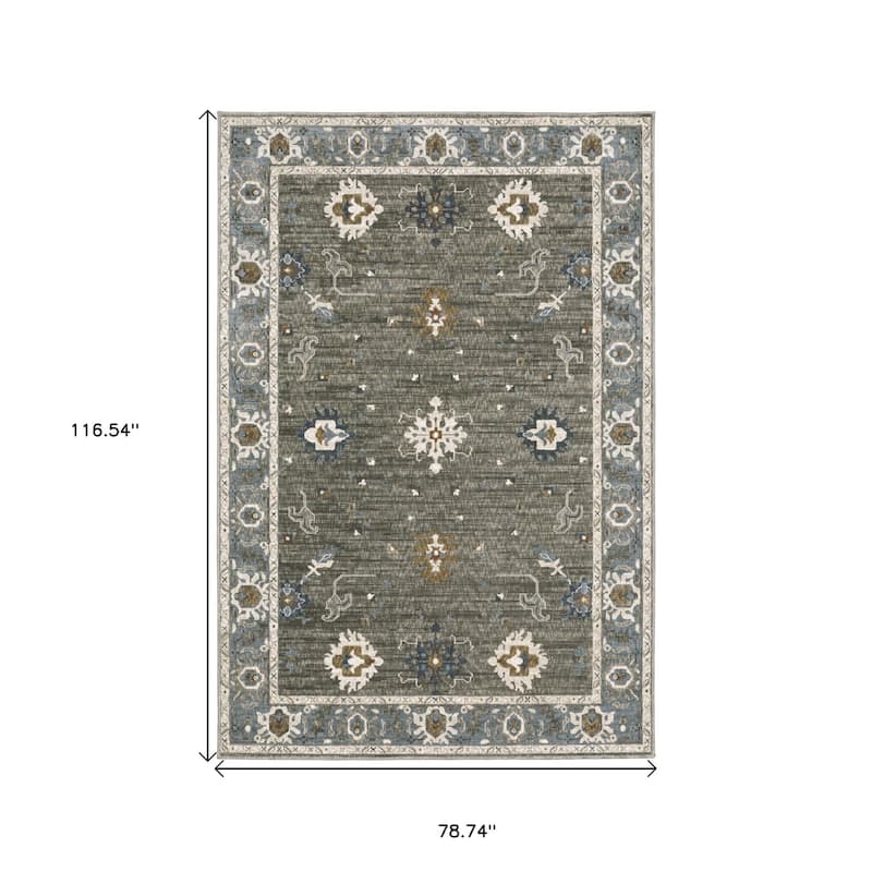 HomeRootsOriental Traditional Runner Area Rug