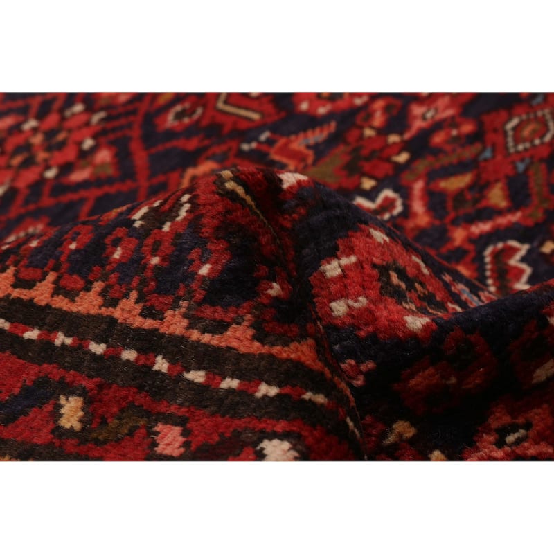 ECARPETGALLERY Hand-knotted Andelz Navy Wool Rug - 3'3 x 9'8