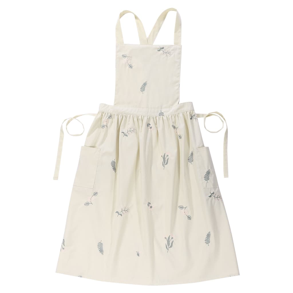 Cotton Aprons, 100 x 140cm Adjustable Bib Kitchen Apron with Pockets - 100 x 140cm