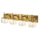 preview thumbnail 82 of 182, 2/3/4-Light Modern Bathroom Crystal Vanity Light Wall Sconces