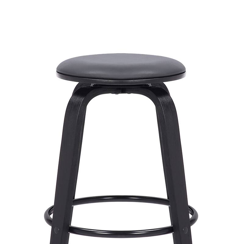 Harbor Upholstered Backless Swivel Bar/Counter Stool