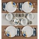preview thumbnail 2 of 1, Studio Nova Rhea 16pc Dinnerware Set, Porc, Serv for 4 - 16-pc