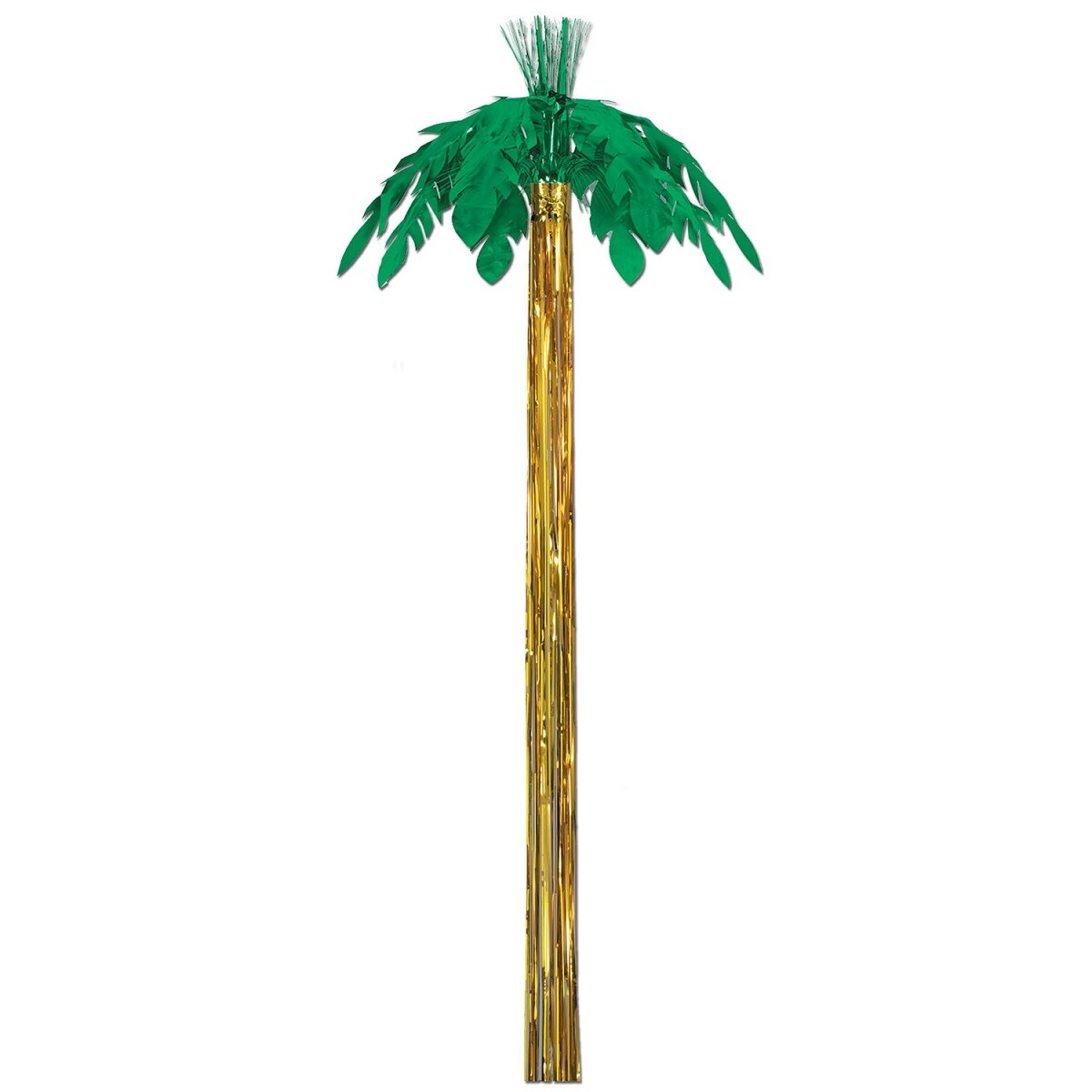 Shop Club Pack Of 12 Green And Gold Tropical Palm Tree Hanging Party Decorations 8 Overstock 16668614