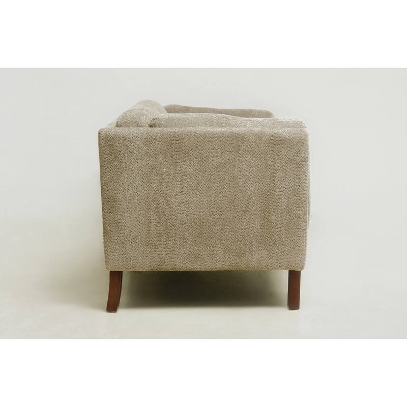 Christopher Knight Home - Chenille Upholstered Loveseat Sofa with Removable Cushion 58.3" Accent Sofa