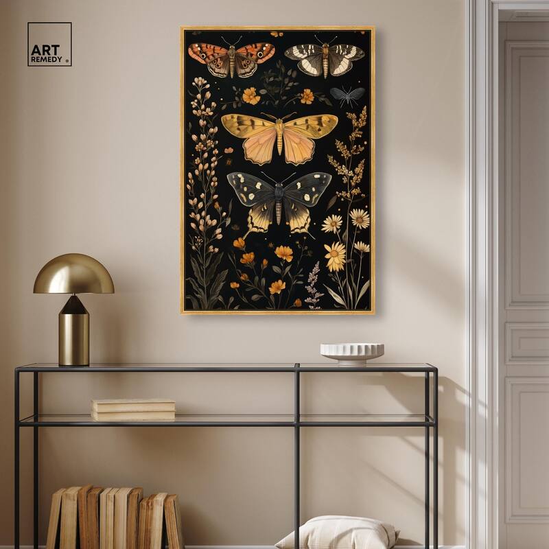 Winged Visitors II Canvas by Art Remedy
