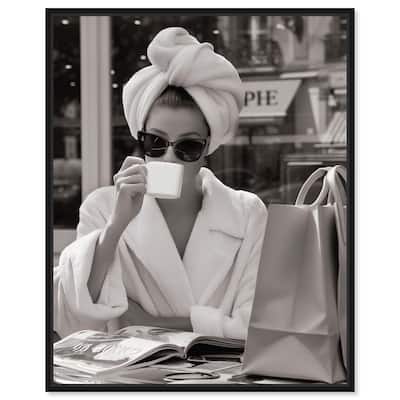 Early Morning Coffee Canvas by Art Remedy