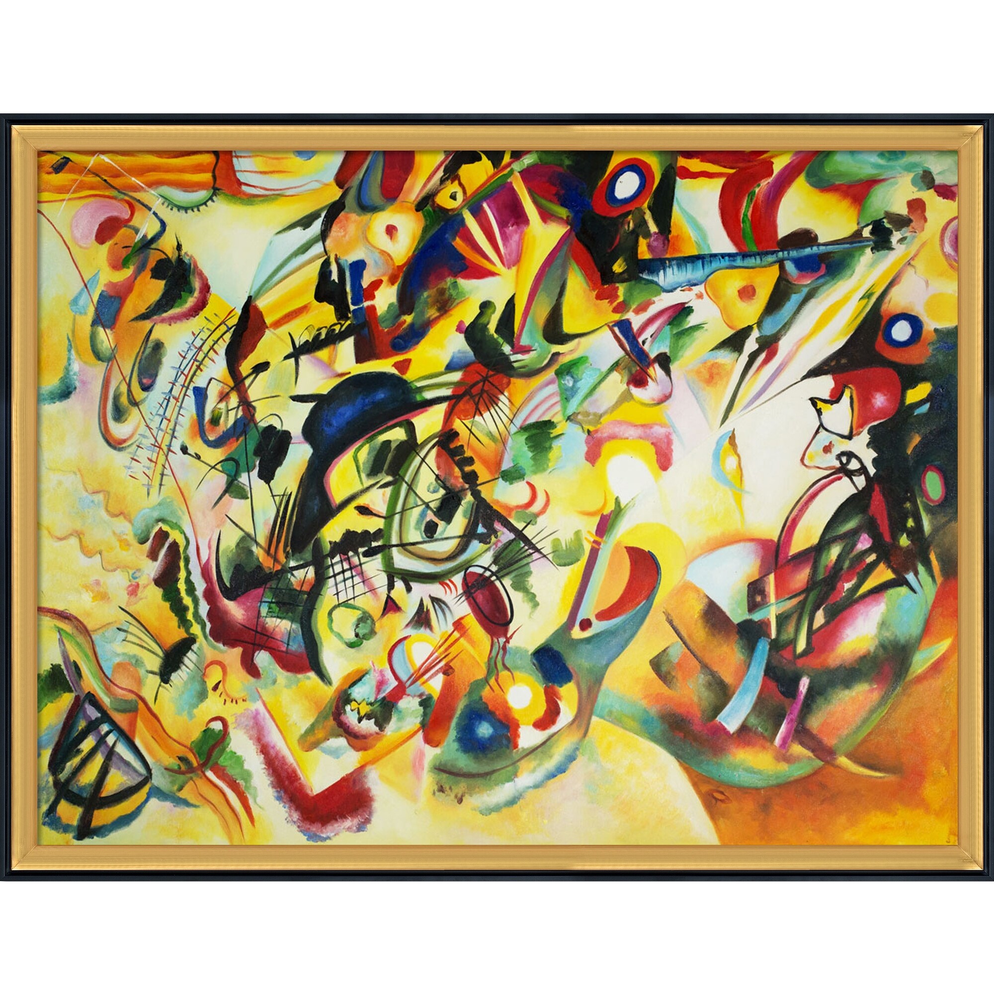 Wassily-Kandinsky-'Composition